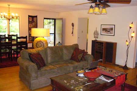 Home Interior - great room living area Home Interior - great room living area