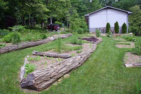 Organic Raised Bed Kitchen Garden adjacent to Main House Organic Raised Bed Kitchen Garden adjacent to Main House