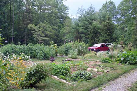Organic Raised Bed Kitchen Garden adjacent to Main House Organic Raised Bed Kitchen Garden adjacent to Main House