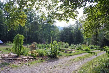Organic Raised Bed Kitchen Garden adjacent to Main House Organic Raised Bed Kitchen Garden adjacent to Main House