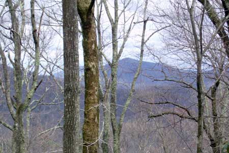 Long-range mountain views